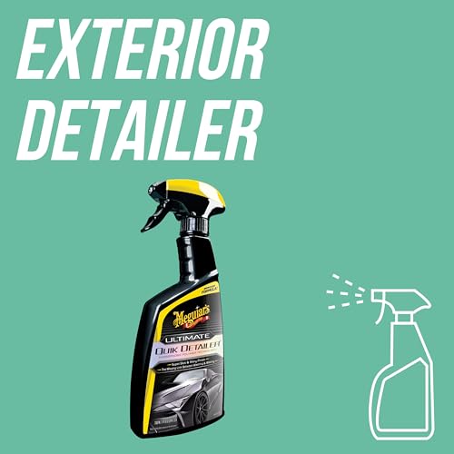 Meguiar's Ultimate Quik Detailer - Schnellreiniger, Polymertechnologie, Entfernt sicher und schnell Staub und Oberflächenverschmutzungen, 709ml, G201024EU