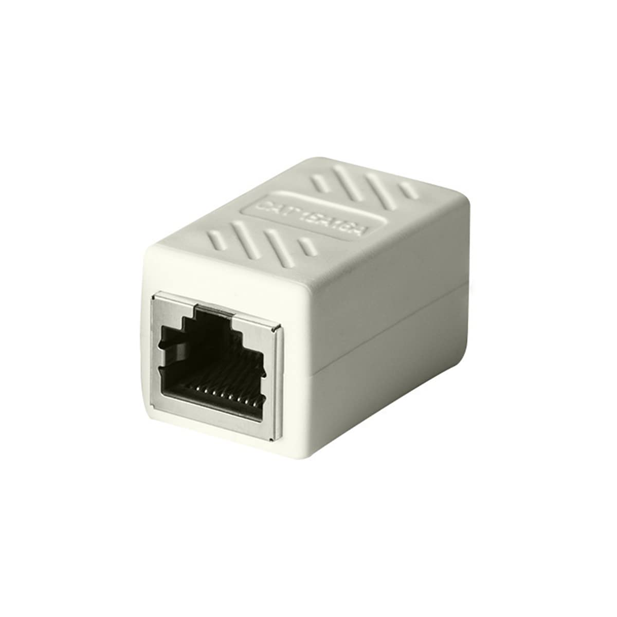 NEORTX RJ45 Coupler, Ethernet Cable Female to Female Extender in Line Network Cable Coupler Cat7 Cat6 Cat5 Cat5e Ethernet Coupler Adapter (White)