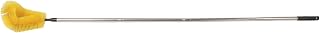 Yellow Long Handle Cleaning Brush for Outdoor Patio Deck Surfaces