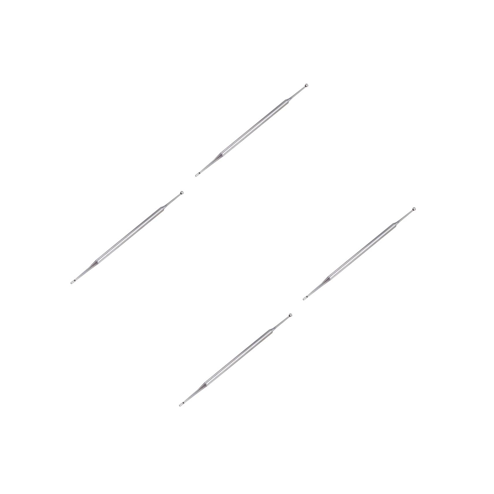 Gatuida 4 Stück Akupressurstift aus für Reflexzonenmassage Kompakte und Teleskopische Ausführung für Gesicht Augen und Hände für Täglichen Einsatz und Professionelle Anwendungen