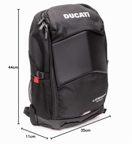 Ducati Urban, Sac à Dos, Imperméable, Capacité 25 Litre, Noir – vue 8