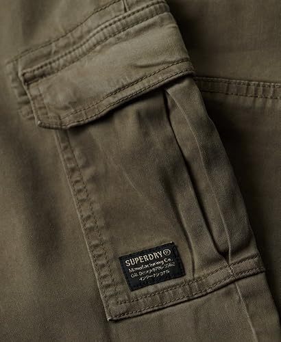Superdry Para Mujer. W7010925A PantalóN Cargo Pitillo Verde (34/28), Casual, AlgodóN - 3