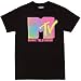 Fifth Sun MTV Fluorescent Logo Adult T-Shirt - Black (X-Large)
