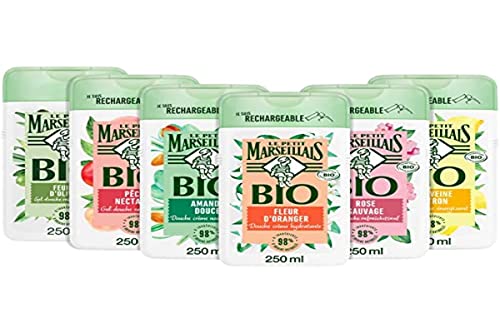 Le Petit Marseillais Gel de ducha orgánico, multi perfumado 6 x 250 ml