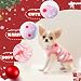 2-teiliges Hundekleid mit Teetasse, niedlicher Fleece-Welpenpullover für kleine Hunde (Größe XXS)