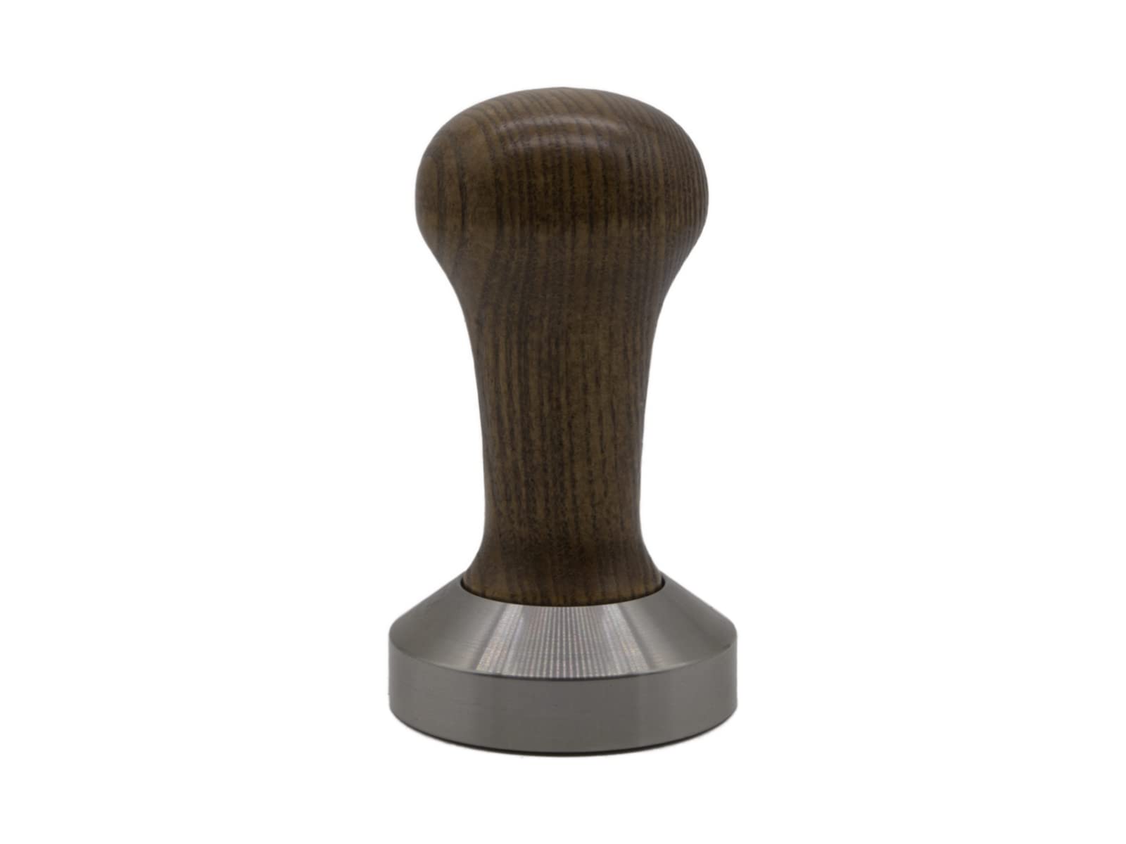 Motta Tamper 8110/M Edelstahl – Für Kaffee, 52 Mm Durchmesser, Brauner Holzgriff