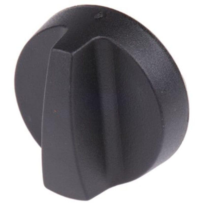 Thermoplastic Spinner knob 40mm Dia D6 F, Pack of 1, MFR: 2670875