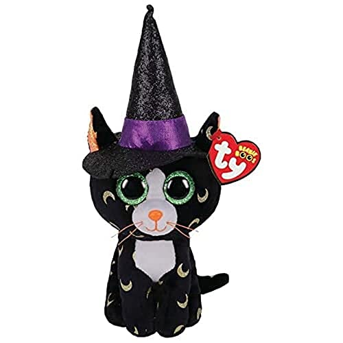 Ty UK Ltd 2008091 Pandora Cat Halloween 2020 Plush, Multicolor, 15cm