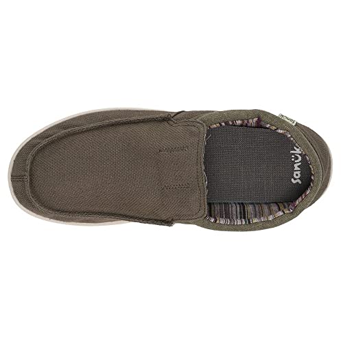 Sanuk Hi Bro Lite Hemp Earth Grey 11 D (M) #TOP3