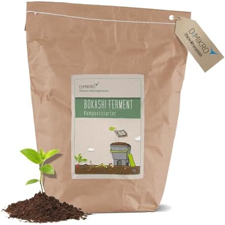 NATIV Bokashi Ferment 1kg (3er Set) – Kompoststarter Mit Effektiven Mikroorganismen