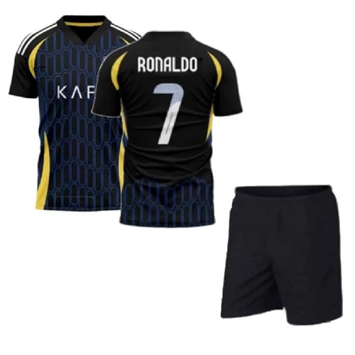 Image of RJM Ronaldo 7 Jersey for (Men,Kids,Boys)(7-8Years,Multicolor-024)