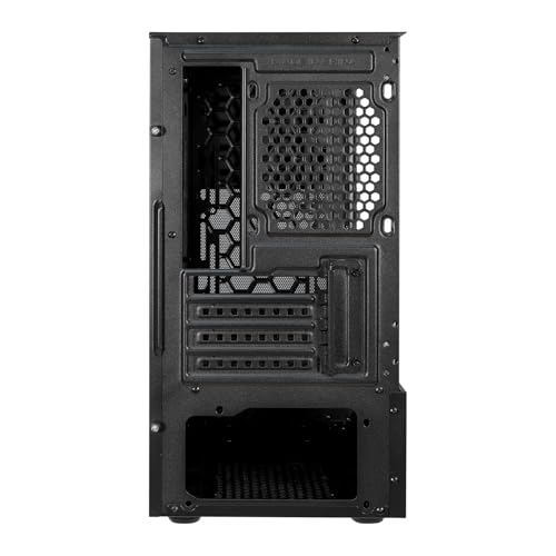 UNYKAch Caja Micro ATX Aero C25, Sección Central de Rejilla, 2 Puertos USB 3.0 y 1 USB 2.0. Incluye Fuente de Alimentación ATX de 500W (máx) - imagen 4
