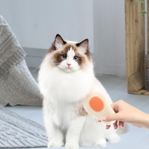 Pet Spray Comb, 3in1 Steam Brush For Cats, Avocado Shape Steam Dog Brush Steam Brush For Dogs Flyaway Hair Prevention Cat Grooming Brush, Dog Grooming Supplies - Image 7