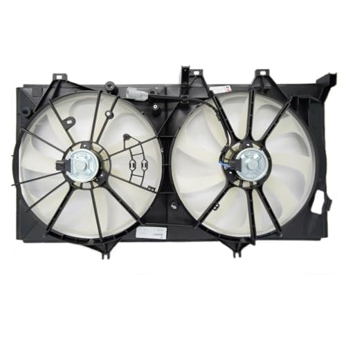 MAPHRWZ Radiator and Condenser Cooling Fan for Toyota for Camry 2.5L 2012-2017 TYC622760 163610V420 230-0439