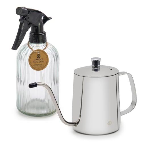 OFFIDIX Indoor Watering Can & Mister Bottle Set