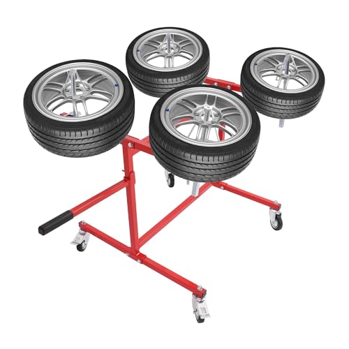 Gelacie Rotating Portable Universal Wheel Paint Stand Wheel Rim Painti