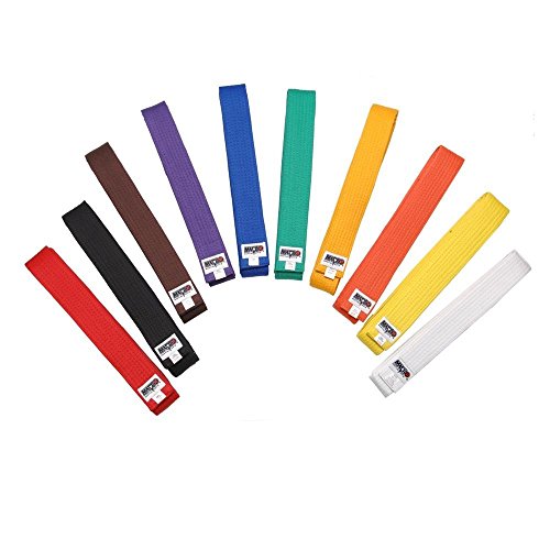Macho Rank Karate Belts - White - Size 4