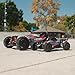 ARRMA RC Car Typhon GROM 4X4 223S BLX BRUSHLESS Small Scale Buggy RTR (Battery and Charger Not Included) with DSC, Silver, ARA2306T1