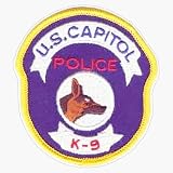 United States Capitol Police Canine Sticker Decal Laptop Car Window Vinyl 5"
