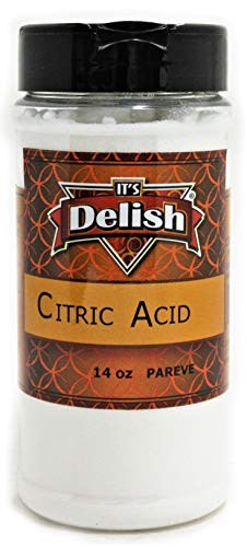 It's Delish Ácido cítrico 14 oz tarro mediano