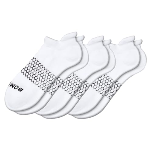 BAMBOS DESIGNS Men's Solid Ankle Large Socks 5 Pairs White Ankle Large Socks3