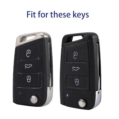 Carcasa para llave Seat Ateca Leon Ibiza con 3 botones mando a distancia funda protectora 3