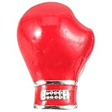 TOYANDONA Broche de Boxeo Metálico para Hombres, Insignia Deportiva Diseño de Guante, Accesorio Moderno en Color Plateado, Pin para Ropa y Mochila, Joyería Masculina de Moda