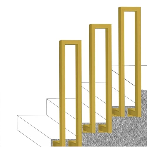 Rampe d'escalier en fer forgé antidérapante pour éviter les chutes en extérieur