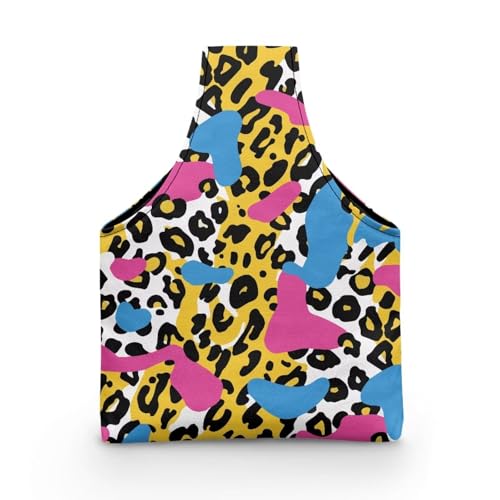 Image of Zebra Print Yarn Bag Small Yarn Storage Bag for Crocheting Hook Organizer Knitting Crochet Tote Bag Women Yarn Storage Bag Knitting and Crochet Supplies Small