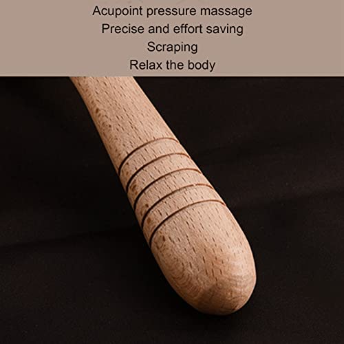 Ferramenta de massagem ergonômica de madeira lisa destacável Gua Sha Ferramenta de massagem