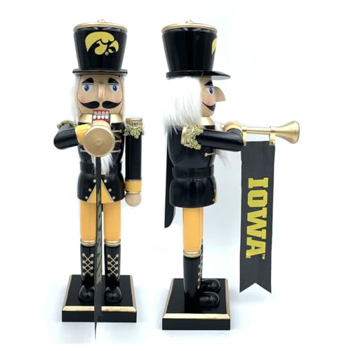 14 in. Iowa Bugler Nutcracker