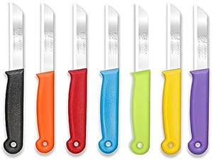 InstrumenteNrw Solingen Obst- & Gemüsemesser Set, 7-teilig