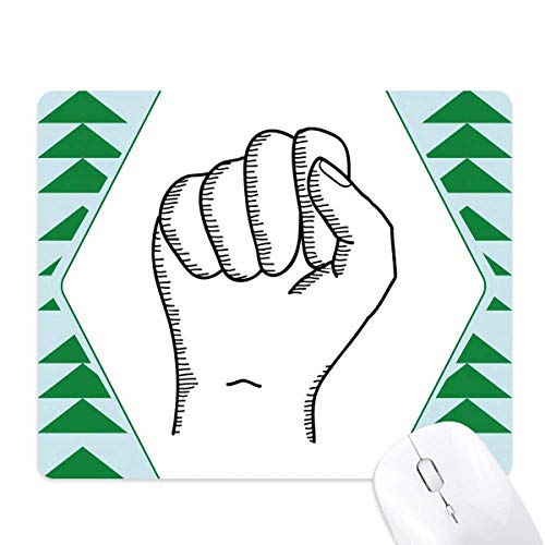 Tapis de souris green pine tree souple avec motif forêt de pin imprimé