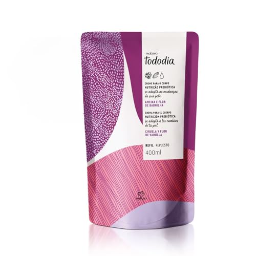 Refil Hidratante Ameixa e Flor de Baunilha Todo Dia Natura 400ml