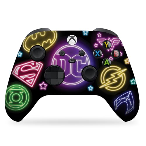 DreamController DC Comiic NEON Custom X-box Controller Wireless compatible with X-box One/Series X/S Proudly Customized in USA I Permanent HYDRODIP Print(NOT JUST A SKIN)(MODDED)