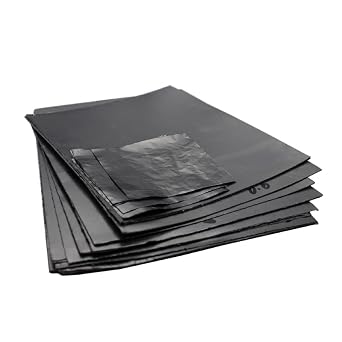 5pcs Pure Graphite Foil Gasket Sheet Plate Thickness 0.05mm to 2mm(0.6x200x250mm)