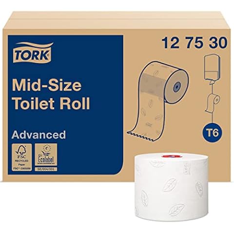 Tork D8225 2-Ply Toilet Paper Roll Pack Cover