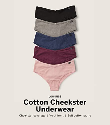 Victoria's Secret Pink Cotton Cheekster, 5 Pack Panties For Women (Xxl) #TOP16