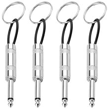 High-Quality Metal Construction Made from premium, durable alloy, this Guitar Plug Keychain is designed to last while maintaining a sleek silver finish. The high-quality material ensures long-lasting performance and a stylish look that complements an...