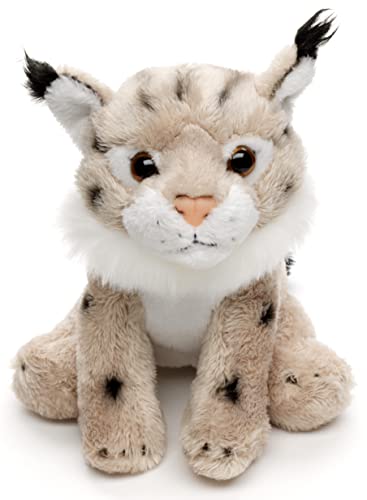 Uni-Toys - Luchs Plushie - 13 cm (Länge) - Plüsch-Katze - Plüschtier, Kuscheltier – Ansicht 2