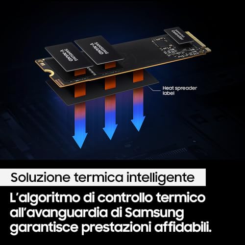 MZ-V9E1T0BW 990 EVO SSD Interno da 1TB, PCIe 4.0 x4 / 5.0 x2 NVMe 2.0 - Hdd - Immagine 3