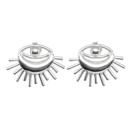 Boucles d'oreilles clous soleil en argent, le cadeau idéal pour elle