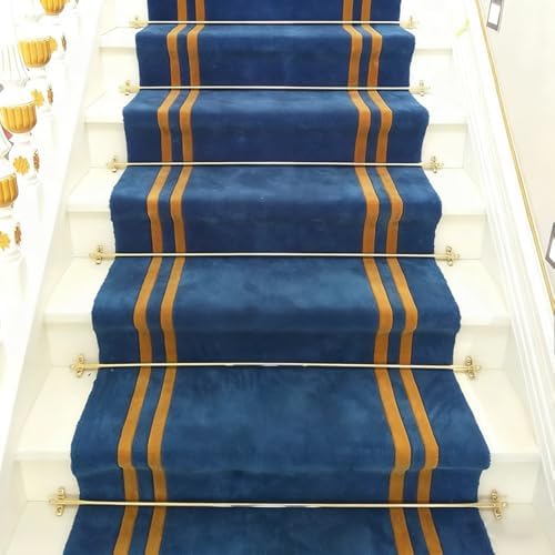 Metal Rod Hold Carpet Runner for Stairs, 1/2\ 