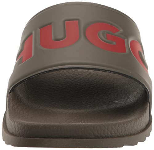 Image of HUGO mens Big Logo Slide Sandals
