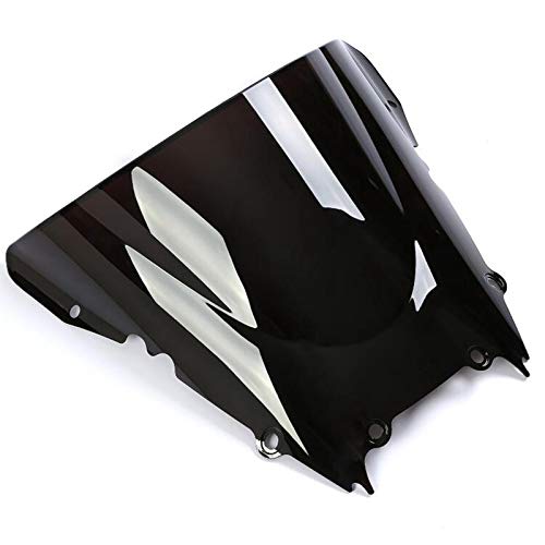 Deflettore Parabrezza Per Yamaha YZF-R6 2008-2016 – Estensione Doppia Bolla In Plastica, Antivento E Regolabile