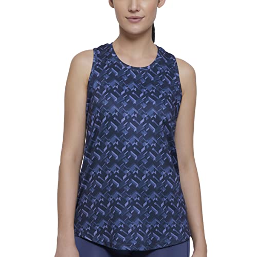 Image of Amante Solid Sleeveless Round Neck Racer Back Tank Top