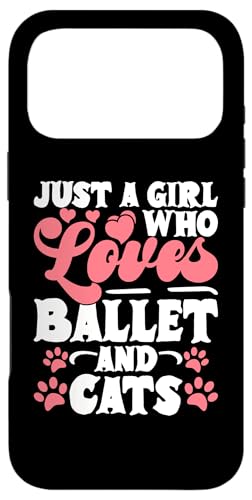 Just A Girl Who Loves Ballet And Cats �X�}�z�P�[�X iPhone 17 Pro Max �p