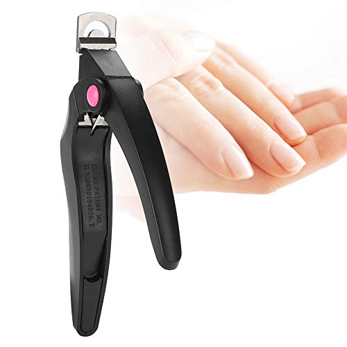Cortador de Manicure Profissional, Tesoura de Aço Inoxidável para Arte Em Unhas Com Alça Ergonômica,