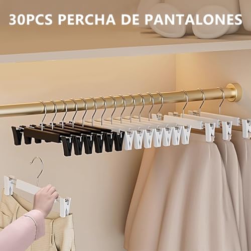 La mejor selección de Perchas para pantalones los mejores 10. 20 Imagen adicional