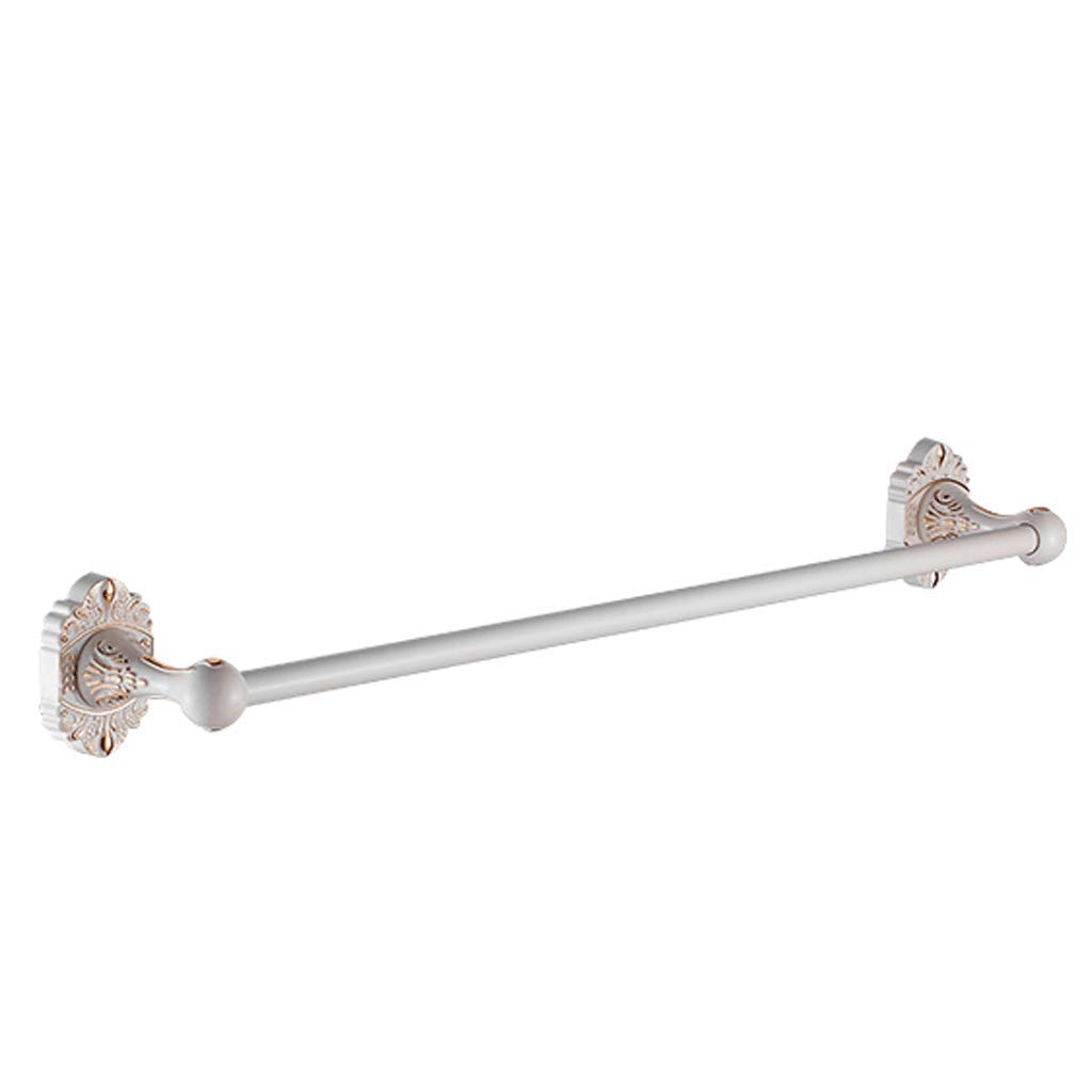 Porte-serviettes en aluminium pour une salle de bain moderne et épurée
